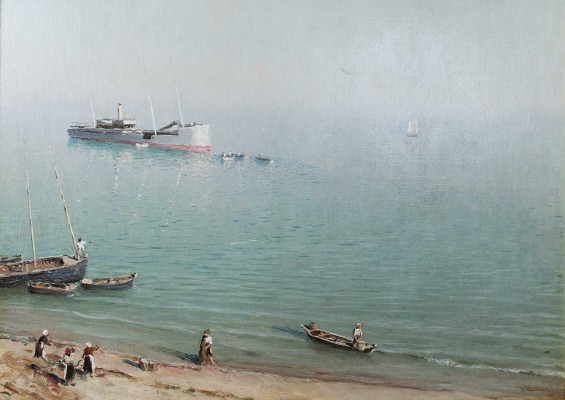 Дубовской Николай Никанорович. Берег моря 